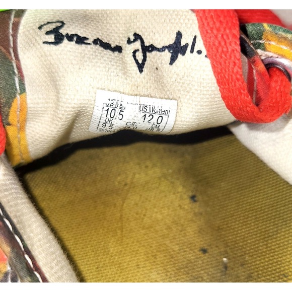 Vans x MOCA Brenna Youngblood ‎ Low Top Sneaker Multi Color Shoes - Picture 7 of 7